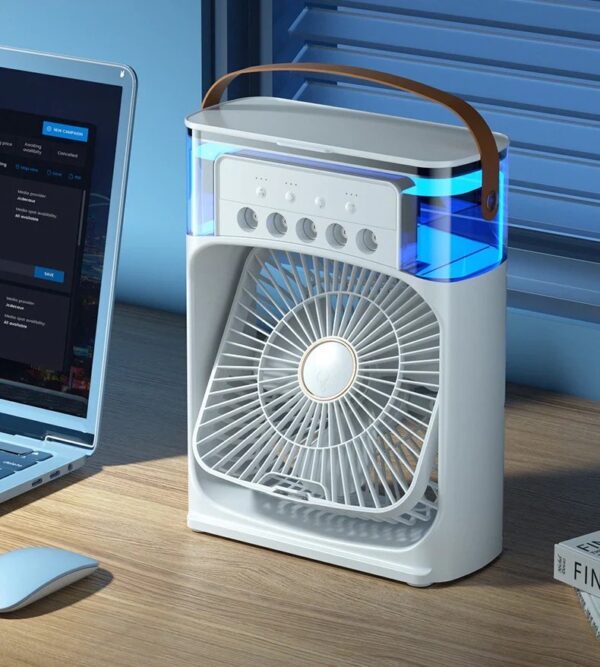 Mini Aire Portátil c/ Humidificador - Imagen 2