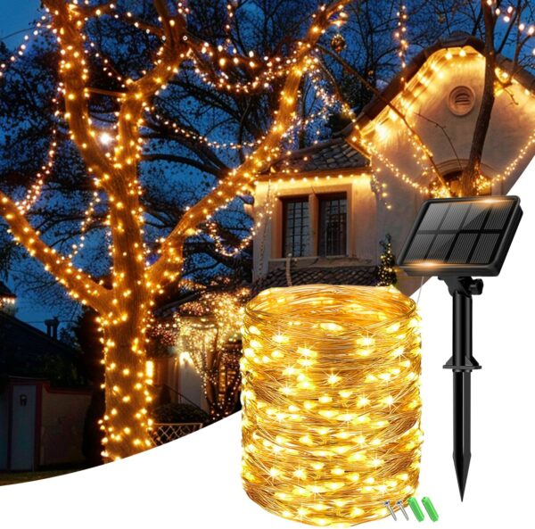 LED Solar de 20 Mtrs Color Cálido - Imagen 2