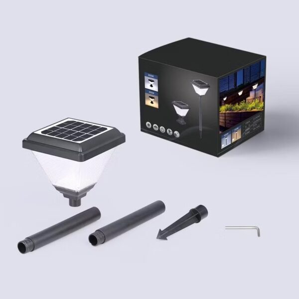 LUZ LED SOLAR PARA JARDIN (ESTACA) - Imagen 4