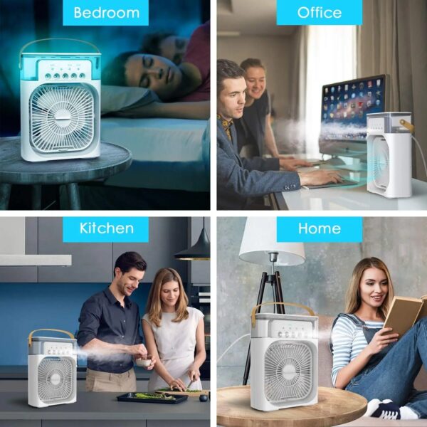 Mini Aire Portátil c/ Humidificador - Imagen 4