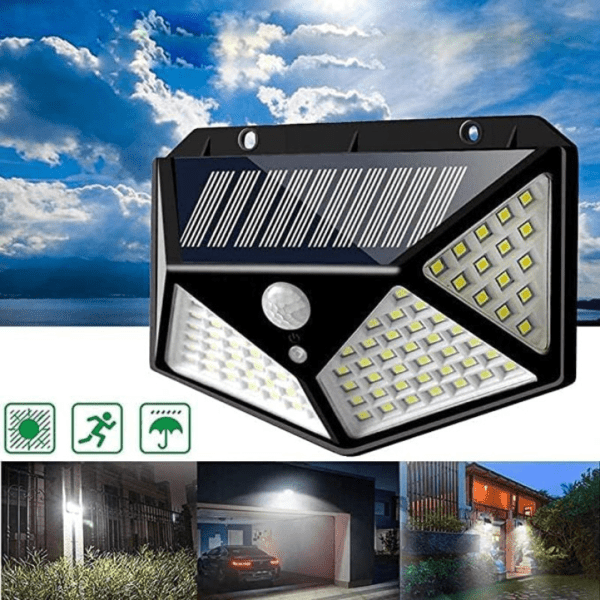 Lampara Led de Pared Solar con Sensor - Imagen 3