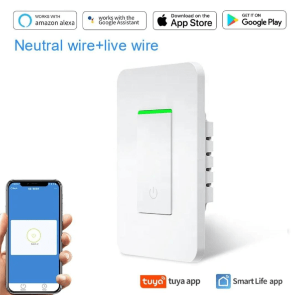 INTERRUPTOR DE LUZ INTELIGENTE SMART - Imagen 2