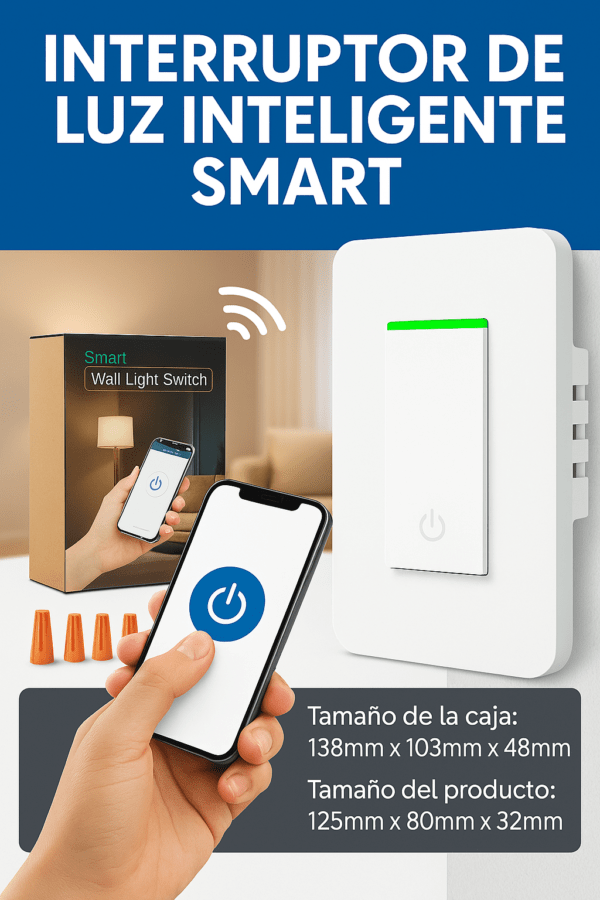 INTERRUPTOR DE LUZ INTELIGENTE SMART